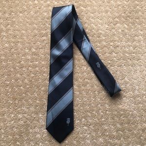 RARE Limited University of Oxford Lincoln College Tie, Blue Stripe Silk Design